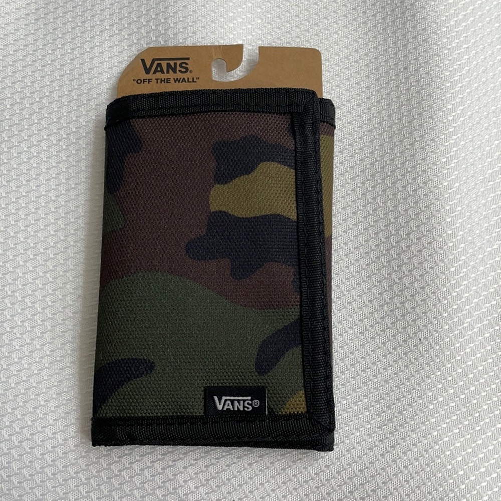 Vans men Velcro wallet camouflage
